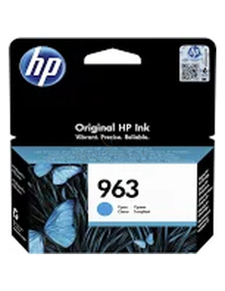 Cartucho de tinta 3JA23AE HP - HP 963 CARTUCHO DE TINTA HP963 CIAN (3JA23AE)