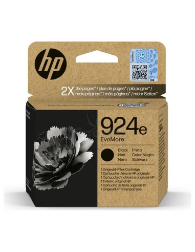 Cartucho de tinta 4K0V0NE HP - HP TINTA NEGRO 800P OFFICEJET PRO 8120, 8130 SERIES - 924E (ALTA CAPACIDAD XL)