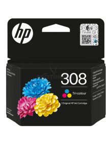 Cartucho de tinta 7FP20UE HP - HP Cartucho 308 Color Cian, Magenta y Amarillo 120 p 2