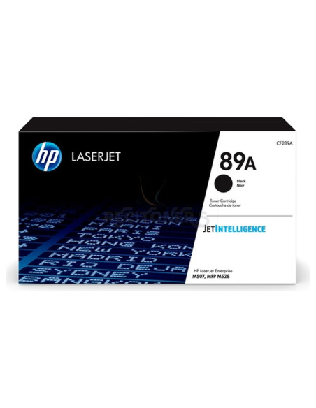 Toner CF289A HP - TÓNER NEGRO HP 89ALJ Enterprise M507 / LJ Enterprise MFP M528 / LJ Managed