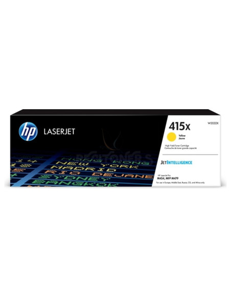 Toner W2032X HP - HP Cartucho de tóner Original LaserJet 415X amarillo de alta capacidad