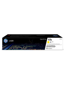 Toner W2072A HP - HP Cartucho de toner Original Laser 150A/178/179Fnw 117A amarillo (W2072A)
