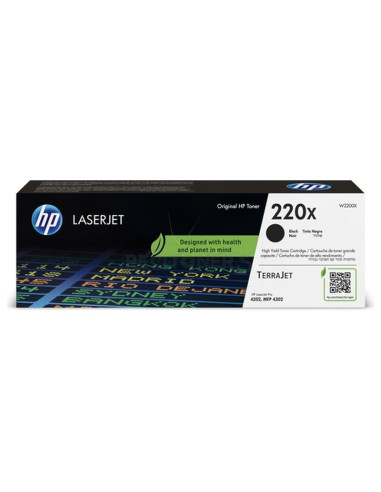 Toner W2200X HP - HP TONER NEGRO LASERJET PRO 4302FDWE ,4202DN, 4202DW, 4202DWE, 4302DW, 4302DWE, MFP 4303DW, MFP 4303FDW - 220X
