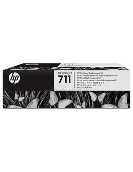 Cartucho de tinta C1Q10A HP - HP Kit de sustitución de cabezal de impresión DesignJet 711