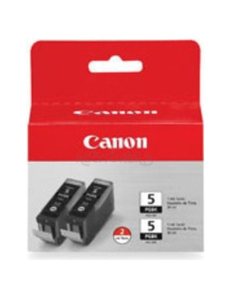 Cartucho de tinta 0628B030 CANON - Canon PGI-5BK Twin Pack cartucho de tinta 2 pieza(s) Original Negro