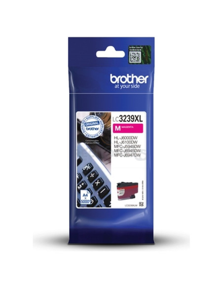 Cartucho de tinta LC3239XLM BROTHER - BROTHER Cartucho MAGENTA MFCJ5945DW MFCJ6945DW HLJ6000DW 6.000pag. LC3239M