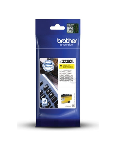 Cartucho de tinta LC3239XLY BROTHER - BROTHER Cartucho AMARILLO MFCJ5945DW MFCJ6945DW HLJ6000DW 6.000pag. LC3239Y