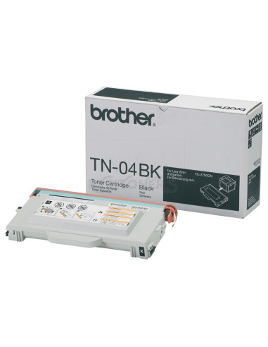 Toner TN04BK BROTHER - Brother TN04BK cartucho de tóner 1 pieza(s) Original Negro