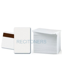 Toner 104523-113 ZEBRA TECHNOLOGIES - TARJETA BLANCA/ CODIGO BARRASZebra Plastic card, HiCo, 500pcs.Plastic card with magnetic s