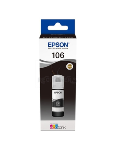 Cartucho de tinta C13T00R140 EPSON - EPSON TINTA BOTE NEGRO ECO TANK PHOTO ET-7700, 7750 - Nº 106
