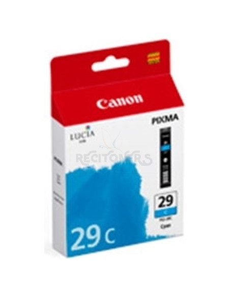 Cartucho de tinta 4873B001 CANON - Canon PIXMA/PRO-1 Cartucho Cian PGI-29C