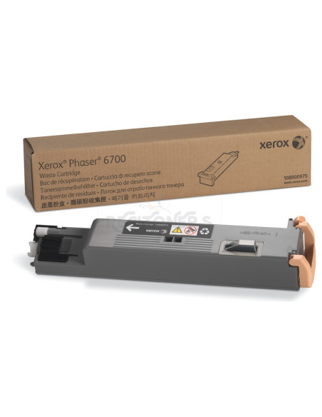 Recambio 108R00975 XEROX - DEPÓSITO DE TÓNER RESIDUAL TEKTRONIXPHASER 6110 SERIES (25000 PAG)