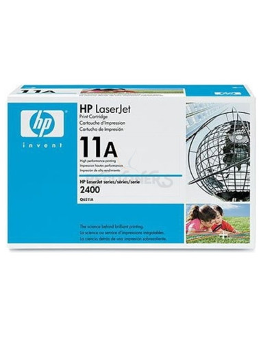 Toner Q6511A HP - HP TONER NEGRO 6.000 PAG. LASERJET/2400DN/2410/2420/2430