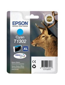 Cartucho de tinta C13T13024012 EPSON - EPSON CARTUCHO CIAN T1302 STYLUS SX/525WD/620FW STYLUS OFFICE