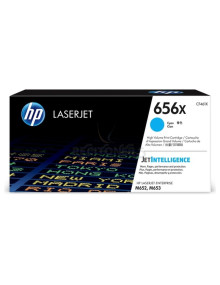 Toner CF461X HP - HP LaserJet Enterprise M652 Toner Cyan Alto 656X