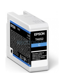 Cartucho de tinta C13T46S200 EPSON - EPSON Singlepack Cyan T46S2 UltraChrome Pro 10 ink 25ml SC-P700