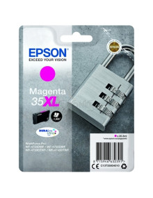 Cartucho de tinta C13T35934010 EPSON - EPSON TINTA MAGENTA WORKFORCE PRO WF-4720DWF, 4725DWF, 4730DWF, 4730DTWF, 4740DTWF - Nº