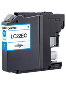 Cartucho de tinta LC22EC BROTHER - BROTHER Cartucho de tinta azul MFCJ5920DW super larga duracion 2