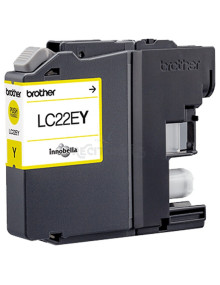 Cartucho de tinta LC22EY BROTHER - BROTHER Cartucho tinta Amarillo MFCJ5920DW super larga duracion