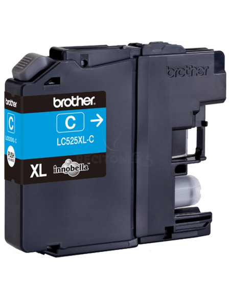 Cartucho de tinta LC525XLC BROTHER - Brother LC-525XLC cartucho de tinta Original Alto rendimiento (XL) Cian