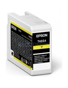 Cartucho de tinta C13T46S400 EPSON - EPSON Singlepack Yellow T46S4 UltraChrome Pro 10 ink 25ml SC-P700