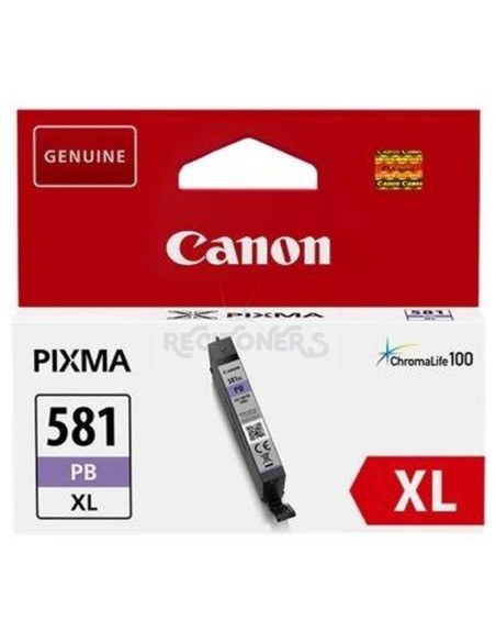 Cartucho de tinta 2053C001 CANON - CANON TINTA FOTO AZUL PIXMA TS 6150/6151/8150/8151/8152/9150/9155 - CLI 581XLPB