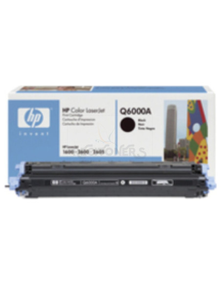 Toner Q6000-67902 HP - HP Q6000A cartucho de tóner 1 pieza(s) Original Negro