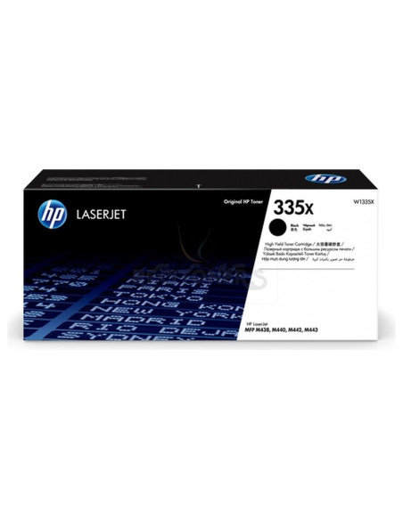 Toner W1335X HP - HP TONER NEGRO LASERJET MFP M438N, MFP M442DN, MFP M443NDA - 335X
