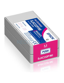 Cartucho de tinta C33S020603 EPSON - EPSON CARTUCHO DE TINTA MAGENTA COLORWORKS C3500 SJIC22P(M) 2