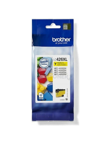 Cartucho de tinta LC426XLY BROTHER - BROTHER tinta xl amarilla para MFCJ4340DW/MFCJ4540DW/MFCJ4540DWXL LC426XLY