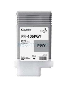 Cartucho de tinta 6631B001 CANON - CANON CARTUCHO FOTO GRIS PFI106FG IPF6300/6350/6400/6450 130ml