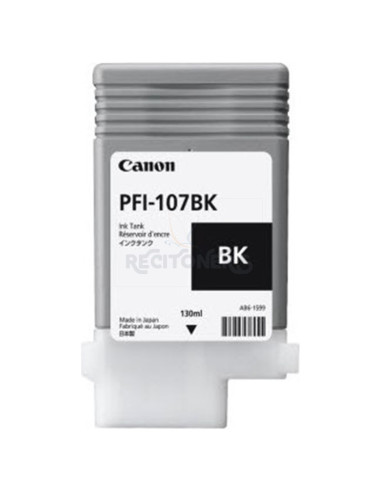 Cartucho de tinta 6705B001AA CANON - CANON TINTA NEGRO IPF 670/680/770 - PFI 107BK
