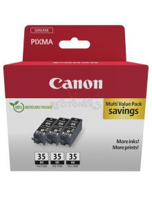 Cartucho de tinta 1509B028 CANON - Canon 1509B028 cartucho de tinta 3 pieza(s) Original Negro 2