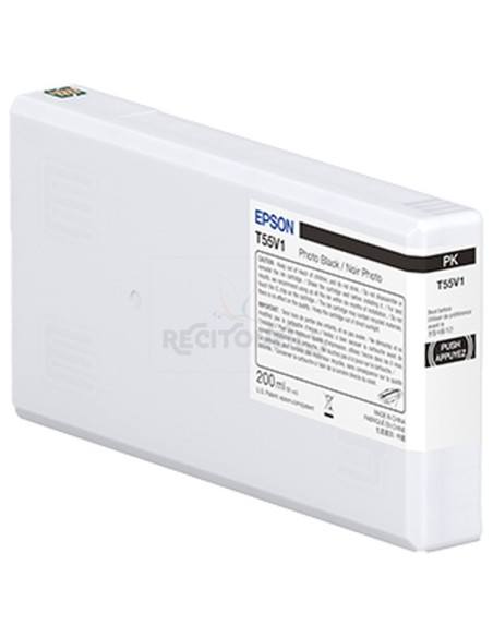 Cartucho de tinta C13T55W100 EPSON - CARTUCHO EPSON SURECOLOR P5300 PHOTO NEGRO