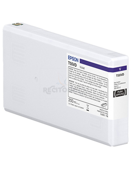 Cartucho de tinta C13T55WD00 EPSON - CARTUCHO EPSON SURECOLOR P5300 VIOLETA