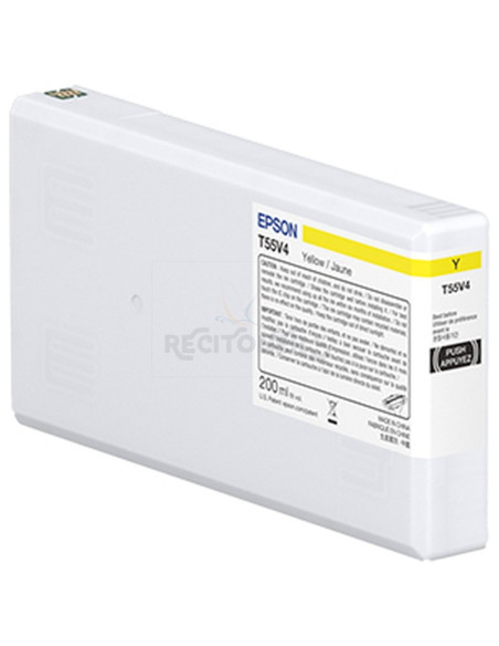 Cartucho de tinta C13T55W400 EPSON - CARTUCHO EPSON SURECOLOR P5300 AMARILLO