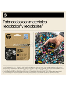Cartucho de tinta 4S6W9NE-LS1 HP - HP Cartucho de Tinta Original EvoMore 937e negra Negro