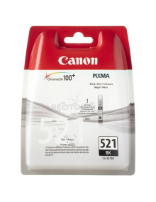 Cartucho de tinta 2933B001 CANON - CANON CARTUCHO NEGRO CLI521BK PIXMA MP/620/630/980 PIXMA IP/3600/4600