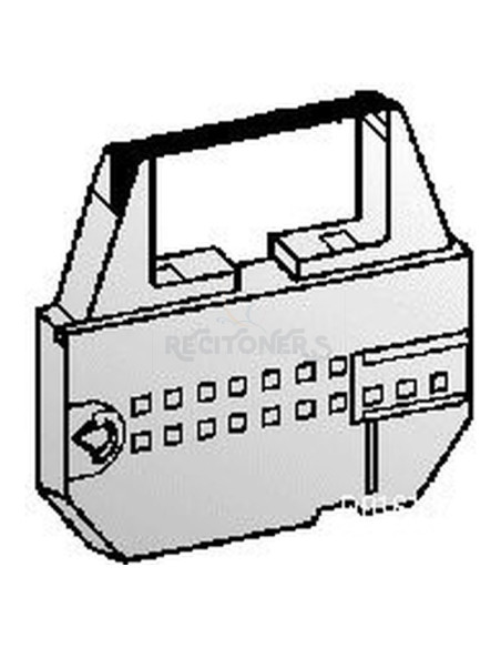 Papeleria 82025 OLIVETTI - CINTA ENTINTADA /ROLLO EN COLOR NEGRO OLIVETTI 82025