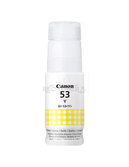 Cartucho de tinta 4690C001 CANON - CANON BOTE TINTA AMARILLO PIXMA G 650/550 - GI 53Y