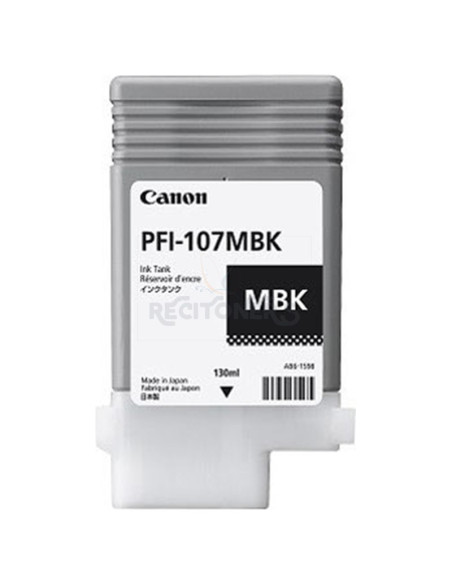 Cartucho de tinta 6704B001AA CANON - CANON TINTA NEGRO MATE IPF 670/680/770 - PFI 107MBK