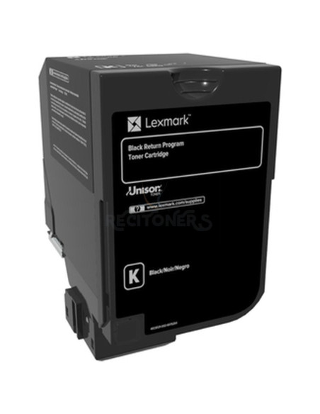 Toner 74C20K0 LEXMARK - Lexmark CS720, CS725, CX725 Cartucho de toner negro Retornable