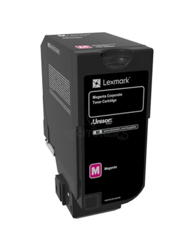 Toner 74C20ME LEXMARK - TÓNER MAGENTA LEXMARK 74C20ME (3000 PAG)