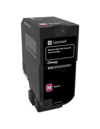 Toner 74C2HME LEXMARK - TÓNER MAGENTA ALTO RENDIMIENTO LEXMARK 74C2HME(12000 PAG) / CORPORATIVO