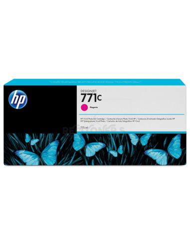 Cartucho de tinta B6Y09A HP - HP Cartucho GF para Z6200 MG 771C 775ml Magenta