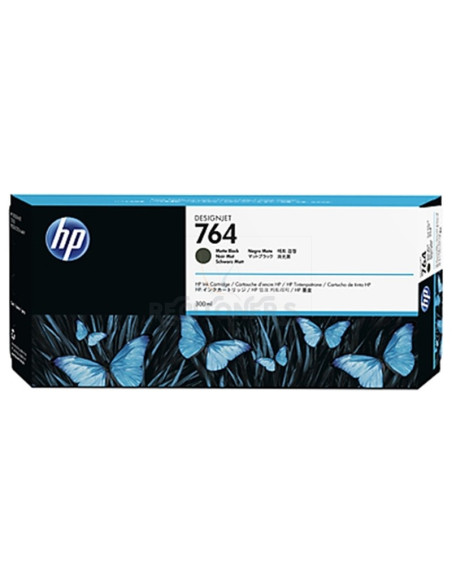 Cartucho de tinta C1Q16A HP - HP 764 300-ml Matte Black Ink Cartridge