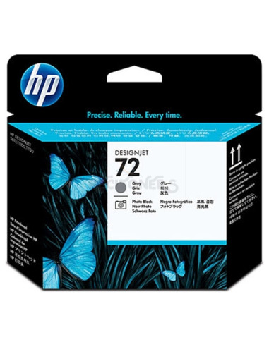 Cartucho de tinta C9380A HP - HP CABEZAL GRIS Y NEGRO FOTOGRÁFICO DESIGNJET T610/1100 - Nº72