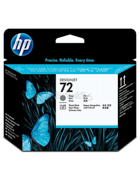 Cartucho de tinta C9380A HP - HP CABEZAL GRIS Y NEGRO FOTOGRÁFICO DESIGNJET T610/1100 - Nº72