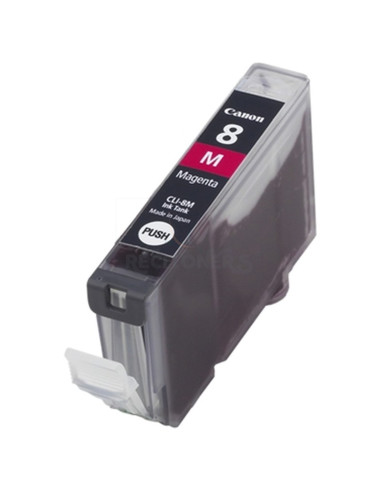 Cartucho de tinta 0622B001 CANON - CANON CARTUCHO MAGENTA CLI8M IX/4000/5000 PRO/9000 MX/700/850