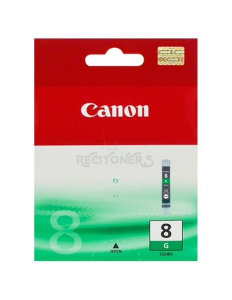 Cartucho de tinta 0627B001 CANON - Canon Pixma IP-3300/5200/5200R CLI-8RCartucho Verde